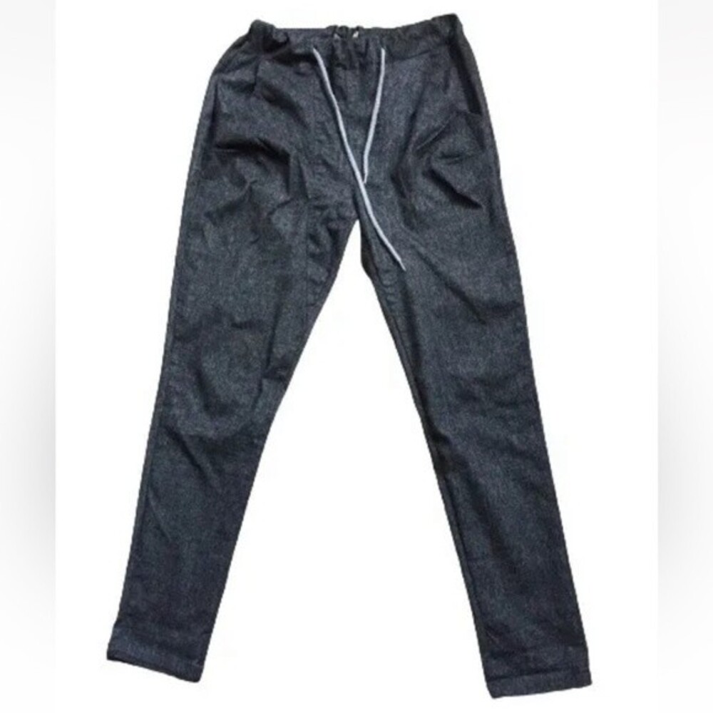 Ziyi Fashion Jogger Women Pants Size Small Heather Gray Pull On Elastic Waist